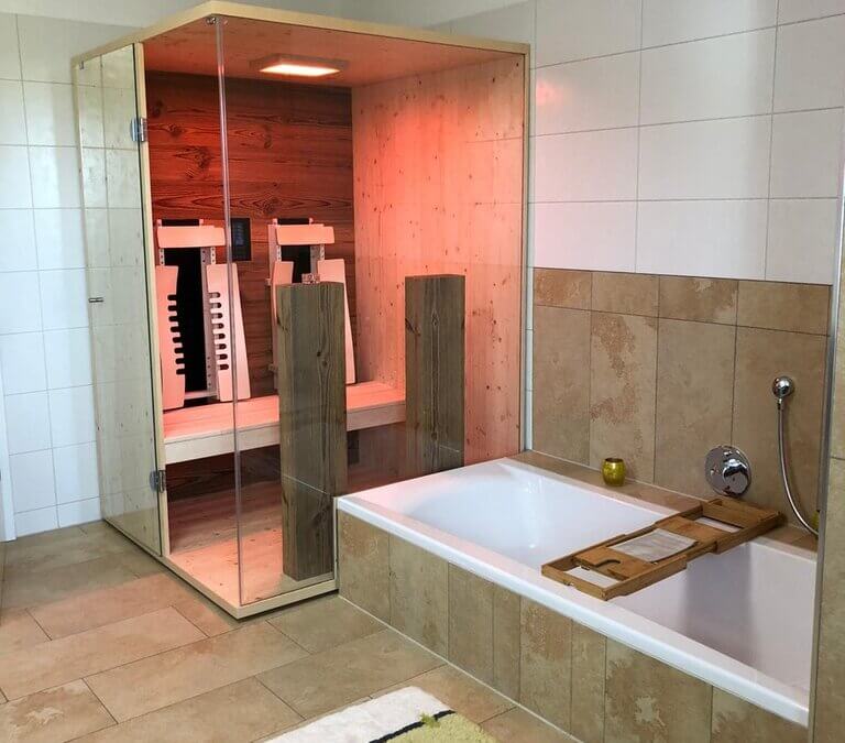 Infrarotkabine 2 Personen – gefertigt in Österreich